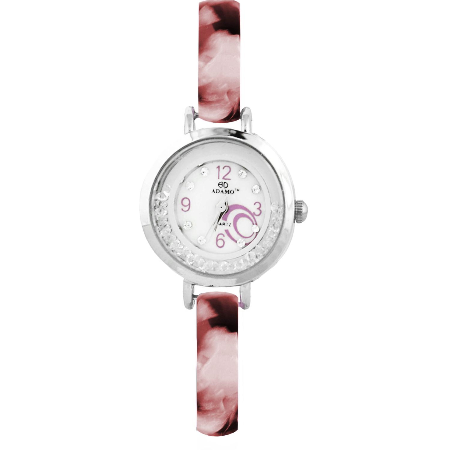 ADAMO Designer White Dial  Women’s & Girl’s Watch A501PR01